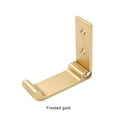thumbnail image 4 of Cateissary Gancho multiusos para ropa, abrigo montado en la pared, fácil instalación, capacidad de soporte fuerte, 5 piezas Almacenamiento y organización del hogar oro l, 4 of 6