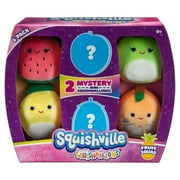 Squishville By Squishmallows 2 Mini Plush Squishmallows Fruit Squad, 6 Pack