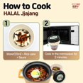 thumbnail image 4 of Instant Halal Tteokbokki Pack (Hot Spicy, 2 Packs) Korean Street food with sweet and hot spicy sauce Topokki Rice Cake - Quick & Easy to Prepare, 4 of 5