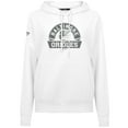 thumbnail image 2 of Women's Levelwear White Baltimore Orioles Adorn Banner Arch Hoodie, 2 of 3