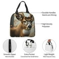 thumbnail image 4 of Vsdgher American Wildlife Deer Forest Lunch Bag, Lunch Box for Women Adult Men, Lunch Tote Insulated Cooler Lunch Container for Work/Office/Picnic/Travel, 4 of 8