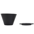 thumbnail image 2 of Pour Over Coffee Dripper, Plastic Flat Bottom Coffee Brewing Filter Cone, Pour Over Coffee Maker Slow Brewing Accessories for Home Restaurant Cafe Camping, 2 of 7