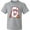 AC-Heather Grey, variant on Inktastic Baseball Sixth Birthday Six Years Old Youth T-Shirt