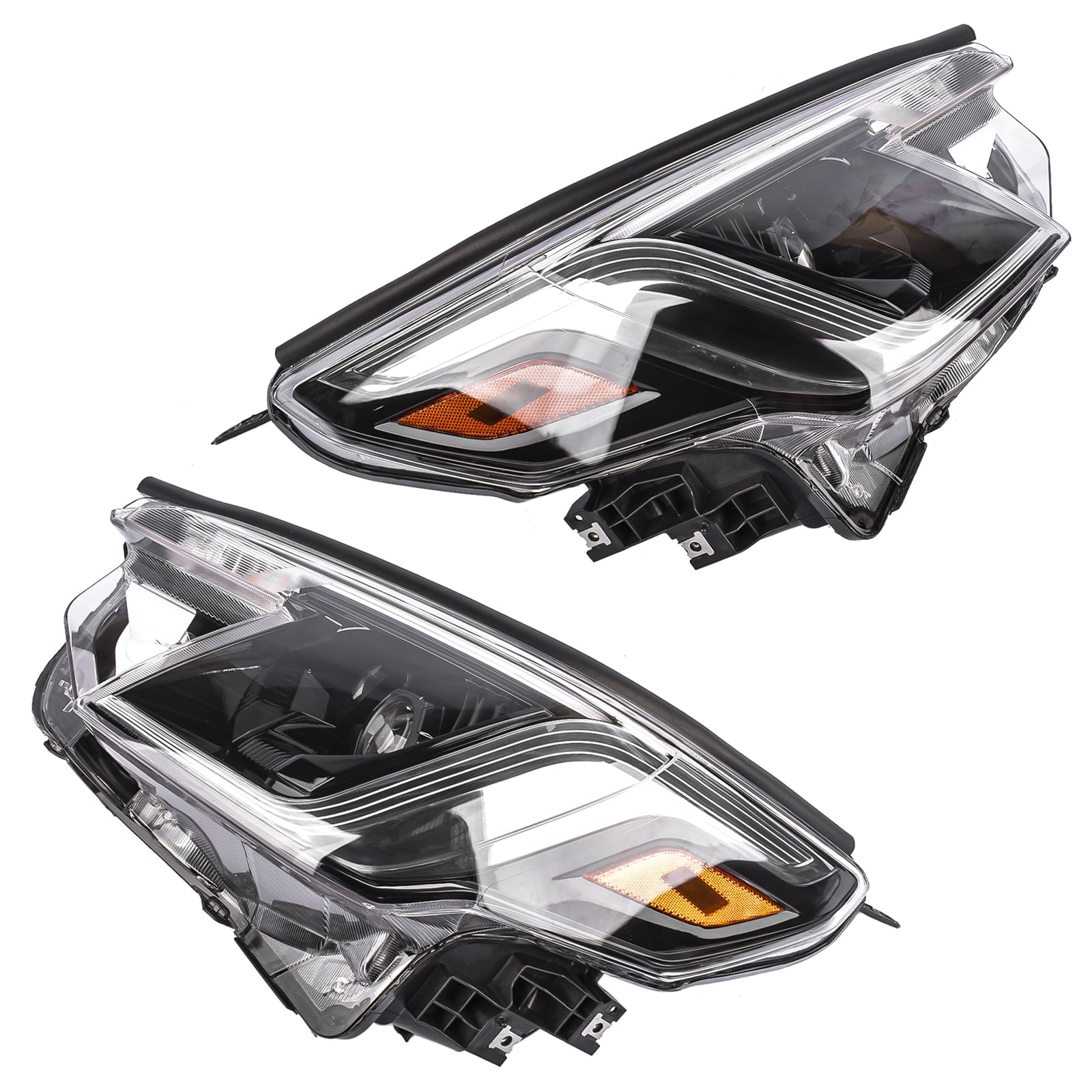 GELUOXI Left & Right Side LED Headlight Assembly 84001SJ360 84001SJ370 for Subaru Forester 2022-2024