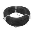 thumbnail image 1 of Ofertas Únicas 1 Pcs 26AWG Cable de Tierra Universal para Radio de Coche, Automotriz, Cable de Potencia para Altavoces de Coche Totalmente Aislado y Chaqueta de Toque Suave TC Negro 1001FT, 1 of 1