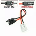 50 AMP for Anderson Plug to Solar Panel Cable Y Adaptor Connector 30cm