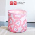 thumbnail image 2 of Panier de Rangement Floral Mini en Tissu, Organisateurs de Bureau (Rose), 2 of 6