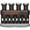 Red, variant on CanDo VariGrip hand exerciser, set of 5