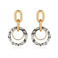 thumbnail image 2 of Pendientes circulares simples para mujer y niña, accesorio de joyería para decoración (A), 2 of 5