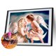 thumbnail image 2 of 5D bricolaje completo taladro diamante pintura Ángel punto de cruz mosaico Kit hogar pared artes Tmvgtek Arte deco, 2 of 9