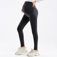 thumbnail image 5 of purcolt Women's Maternity Leggings Over the Belly High Waisted Buttery Soft Stretch Yoga Pants Pregnancy Tights Pants, 5 of 5