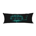 thumbnail image 1 of EREHome Skull icon Pillow Cover Body Pillowcase Pillow Protector 20x60 Inch, 1 of 1