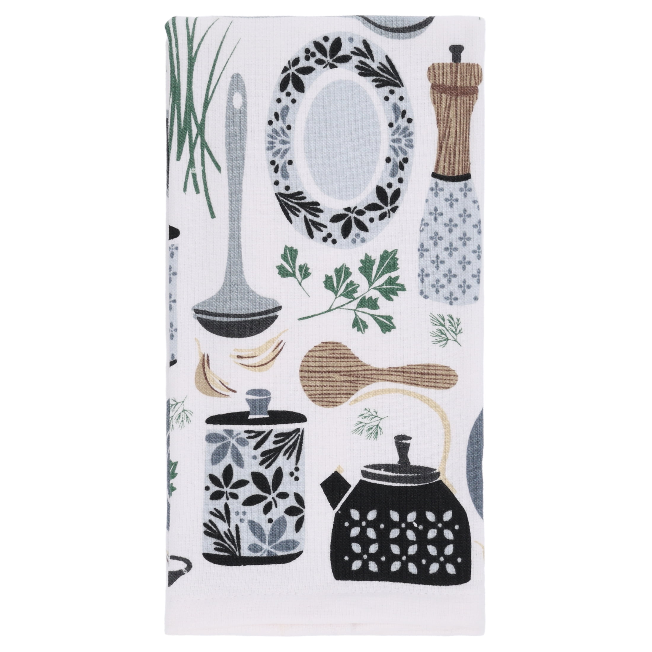 Mainstays Multicolor Cooking Utensils Kitchen Towel
