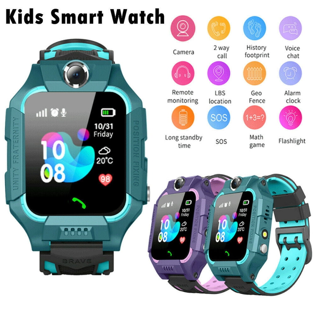 Kids GPS Tracker Anti-Lost Smart Watch,Calling Watch for Children,Smartwatch GPS Tracker SOS