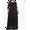 Black, variant on Eternatastic Womens Floral Lace 2/3 Sleeves Maxi Dress Evening Party Long Dress XL Black