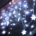 thumbnail image 1 of 110 V Snowflake LED String Curtain Lights Christmas Wedding Party Decor 3.5 M（Buy 2 Get 1 Free）, 1 of 5