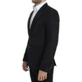 thumbnail image 2 of Dolce  Gabbana Elegant Black Silk Blend Two-Button Blazer, 2 of 8