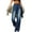 04#Royal Blue, variant on Wide Leg Jeans for Women Casual High Waisted Strechy Straight Leg Loose Tummy Control Denim Pants with PocketBlack XL