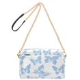 thumbnail image 2 of FORMRS Women Crossbody Purse with Chain Strap Vegan Leather Shoulder Handbag, Blue Butterfly, 2 of 7