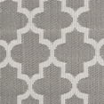 thumbnail image 6 of SAFAVIEH Machine Washable Rug Indoor/Outdoor Bermuda Collection - Bermuda Abraham Geometric Quatrefoil Indoor/Outdoor Runner Rug Grey/Ivory, 2' x 8', 6 of 7