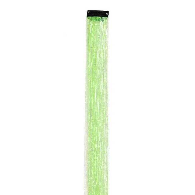 1Pcs Hair Tinsel Clip In Hair Extensions Bling Silk For Flare Strands Shining Sparking Hair
