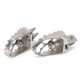 thumbnail image 5 of 2pcs Motorcycle Footrests Footpegs Pedals Stainless Steel Replacement for SUZUKI DL250/VSTROM 250 20172021, 5 of 5