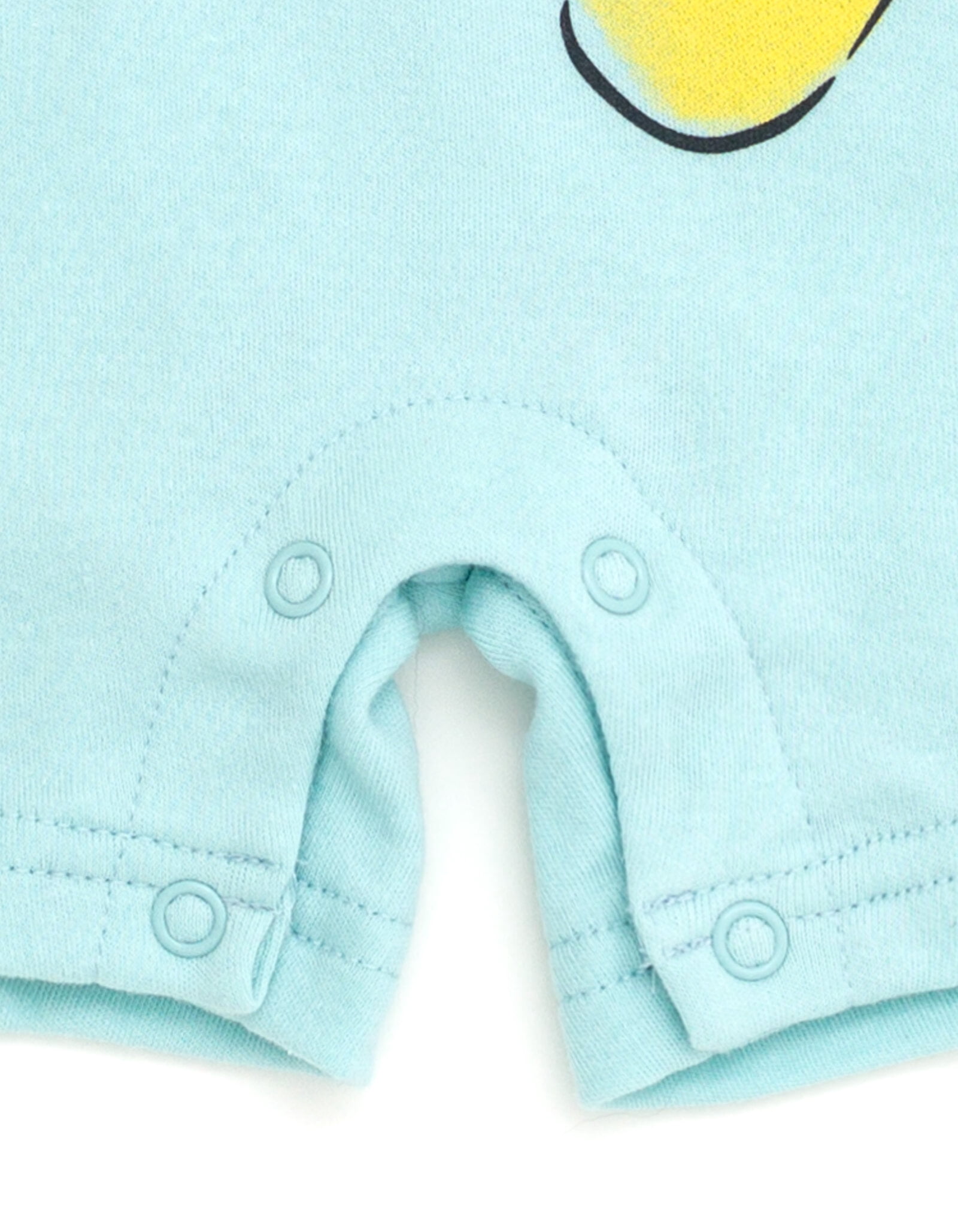 Disney Mickey Mouse Baby Boys' One Piece Romper Set Mickey Blue White