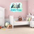 thumbnail image 1 of Personalized Watercolor Decal Bedroom Wall Decal for Children Watercolor Background Customize Name Art Cute Custom Name Décor - Size: 30 In x 21 In, 1 of 5