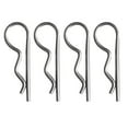 thumbnail image 2 of Rongfmy Marine Stainless Steel R Retaining Clip Spring Cotter Pin 5x103mm*4 4x80mm*4, 2 of 9