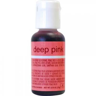 Chefmaster Liqua-Gel Food Colour - Deep Pink, 0.75 oz