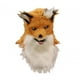 thumbnail image 3 of Máscara de de peluche, máscara de cabeza completa de animal realista, disfraz de Halloween para fiesta, cosplay, decoración navideña Amarillo, 3 of 8