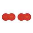 thumbnail image 1 of Guardoinrt Easy To Clean Cat Accessory Variety Of Styles Cat Litter Mat Convenient Red 2Set, 1 of 6
