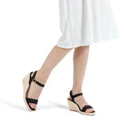 BOCCA Women’s Wedge Sandals, Ankle Strap Open Toe Platform Shoes for Casual, Summer & Vacation Wear