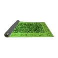 thumbnail image 2 of Ahgly Company Indoor Square Oriental Green Traditional Area Rugs, 4' Square, 2 of 4