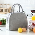 thumbnail image 6 of Mdesiwst Portable Thermal Insulated Handle Bento Lunch Box Outdoor Picnic Storage Bag, 6 of 8