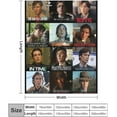 thumbnail image 2 of Cillian Murphy Blanket Handsome #1 Ultra Soft Flannel Fleece Blanket Stylish Bedroom Living Room Sofa Warm Blanket All Season Use 40"*50" （100 * 130cm）, 2 of 6