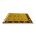 thumbnail image 2 of Ahgly Company Machine Washable Indoor Rectangle Oriental Yellow Traditional Area Rugs, 2' x 3', 2 of 4
