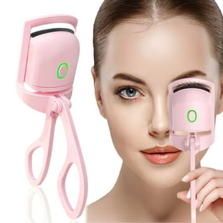 Heated Eyelash Curler, Streamlined Curve Handle Battery Powered Electric  Eyelash Curler for Beginners for Girls : : Beauty & Personal Care