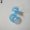 Blue, variant on Jiaroswwei 2 Pcs Soft Silicone Ear Flesh Tunnels Plug Stretcher Piercing Gauge Earrings