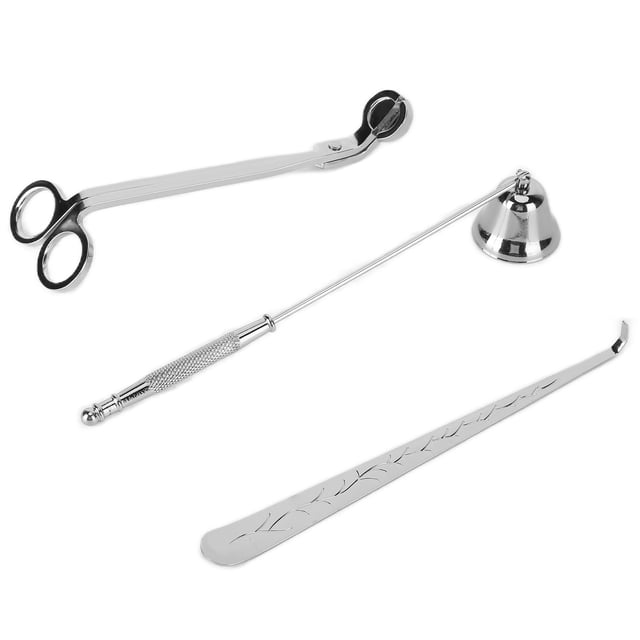 Candle Snuffer,3PCS Candle Accessory Set Candle Wick Cutter Candle Wick Trimmer Professional Grade