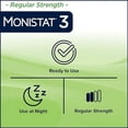 thumbnail image 3 of Monistat 3 Cream, 3-Day Yeast Infection Treatment for Women: 1x Reusable Applicator & 1x 25g External Anti-Itch Cream Bundle 3 PACK *EN, 3 of 5