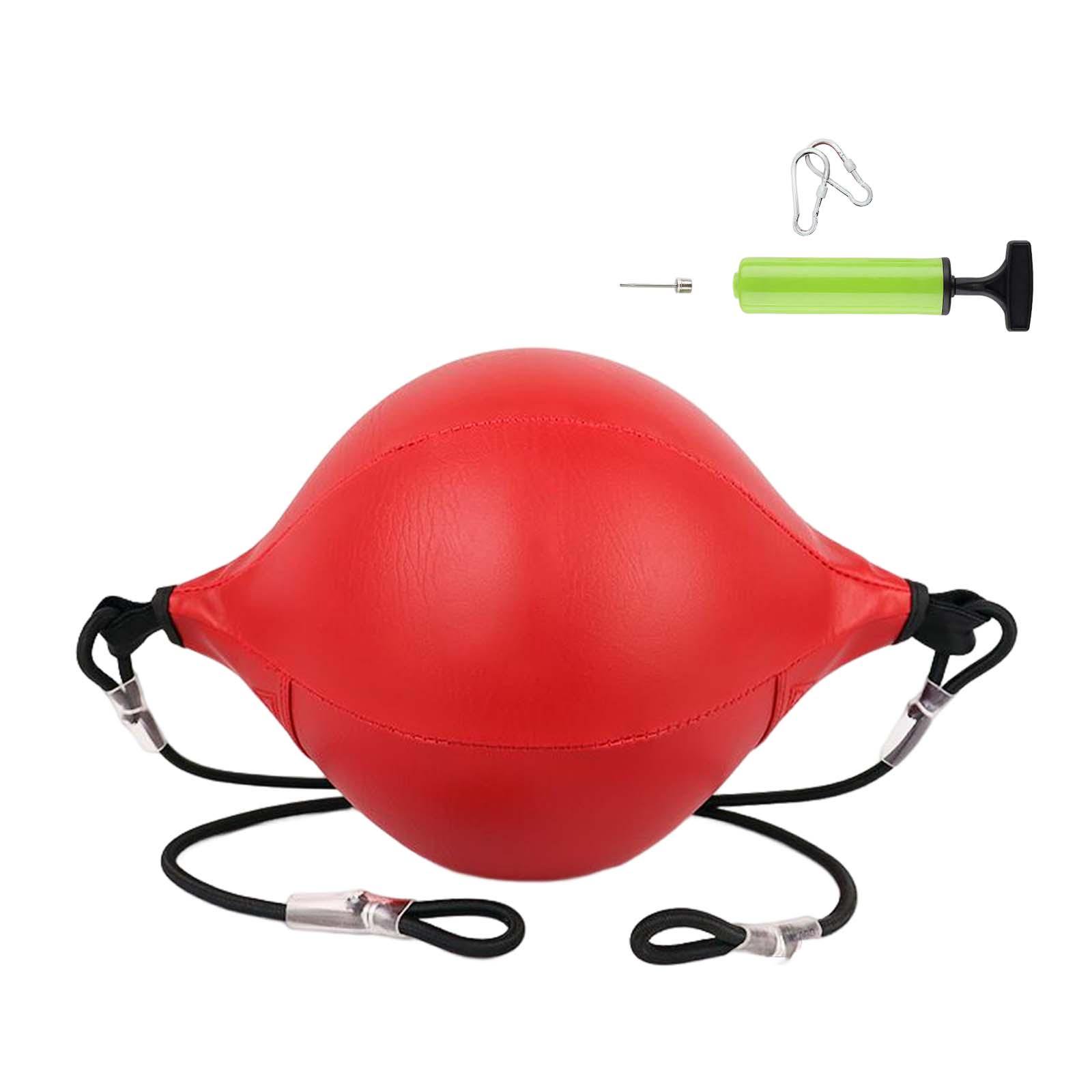 Ballon De Boxe Double Extrémité LOVIVER – Ventouse, Cordon Réglable – PU, Mousse – Entraînement Réaction MMA