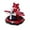 Red, variant on Binwennn Solar Powered Air | Rotating Cartoon Shape Solar Energy Car Air Purifier Airplane Perfume Ornament For Workplace Desk Christmas Bulbs Decorations Keepsake Christmas Ornament Cute Ornament Set
