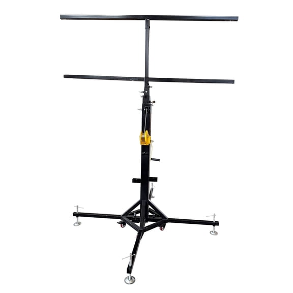 Heavy Duty Stage Light Stand Lighting Crank Stands with 16 Light Positions 1.8-6m Height 550lb Capacity