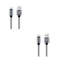 thumbnail image 2 of Moyic Caliente en 2019 5V2.4A Cable Micro USB Cable de USB de teléfono móvil de carga rápida trenzado de nailon para Type2 NO2, 2 of 5