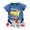 Z4-Blue, variant on Hudaneo Baby Boy Summer Clothes Funny Graphic T Shirt Outfits Elastic Waist Pockets Shorts Set 2 Piece Outfit, Light Pink 3-4T