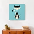 thumbnail image 4 of Creative Products Mid Mod Cat 16 x 16 Canvas Wall Art, 4 of 5