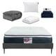 thumbnail image 1 of Colchón Queen Size Mónaco + Base Cama Slim + Almohada One + Protector Cloud + Sábanas Softy + Edredón Homy, 1 of 9