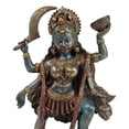 thumbnail image 5 of VERONESE Kali Standing on Shiva's Chest Statue Sculpture - Hindu Goddess of Time and Death Figurine, 5 of 6
