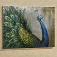 thumbnail image 2 of Grandeur Peacock Giclee Canvas Wall Art Multi Bright 40 Inches Wide x 2 Inches Diameter x 30 Inches High, 2 of 5